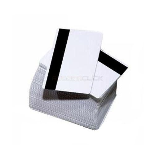 Cartão de PVC Branco com Tarja Magnética Cartão de PVC Branco com Tarja Magnética